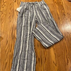BRIGGS -Costco/Sams club buy, stripped boho/beach/lounge pants